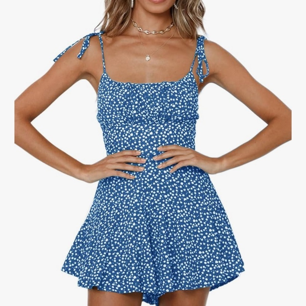 NWOT never worn floral romper